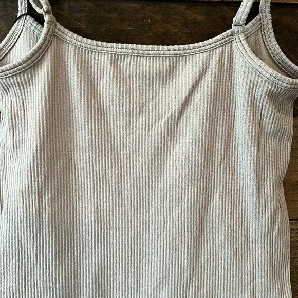 NWT Skims Women's Straight Neck Cami Tank Top in Desert Sand Tan - Picture 6 of 8